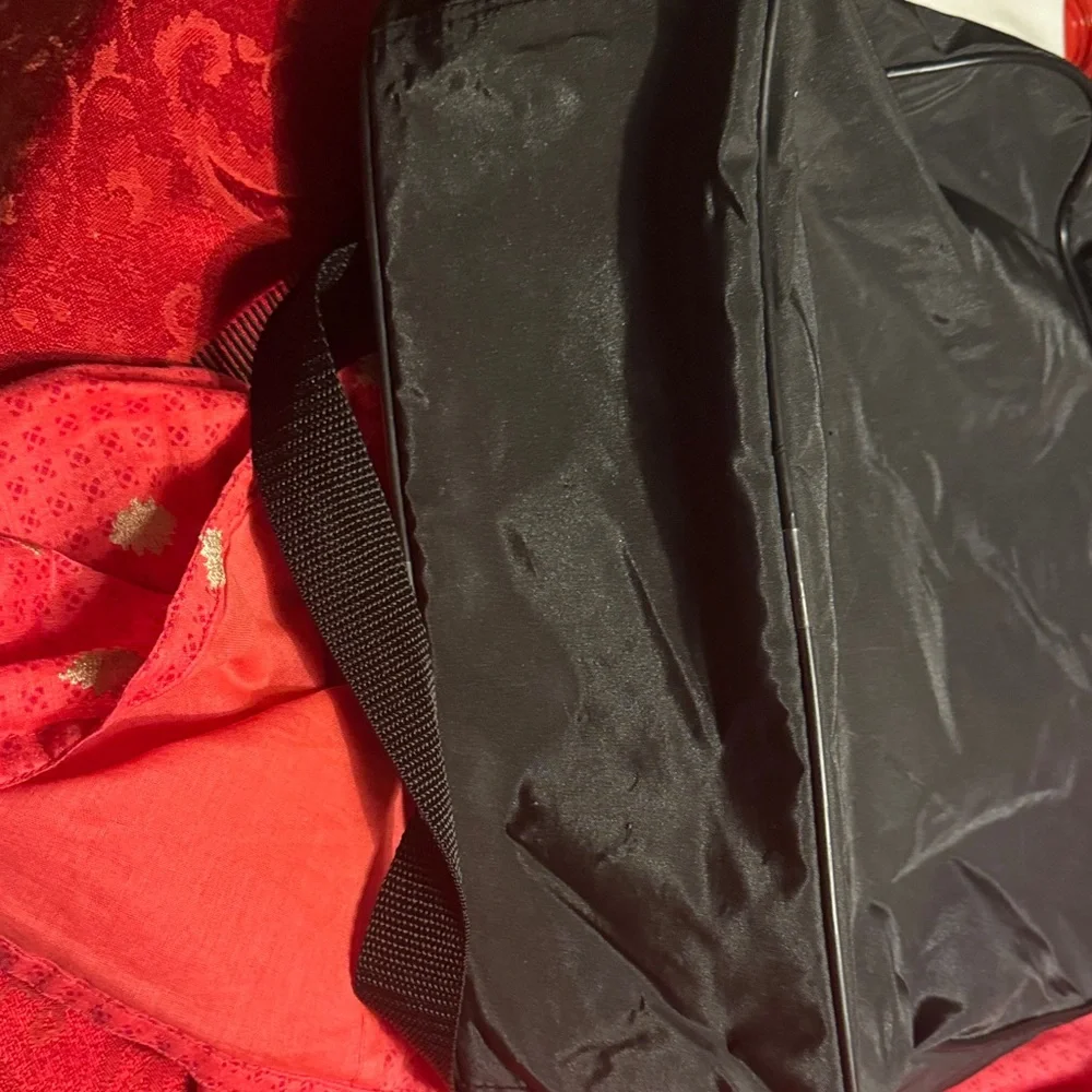 1989 Teenage Mutant Ninja Turtles Carry Bag Mirage Studios Black Messenger Bag